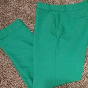 Editor dress pants green